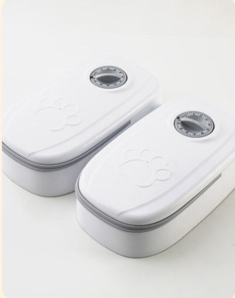 Automatic Pet Feeder Smart Food Dispenser For Cats Dogs Timer Stainless Steel Bowl