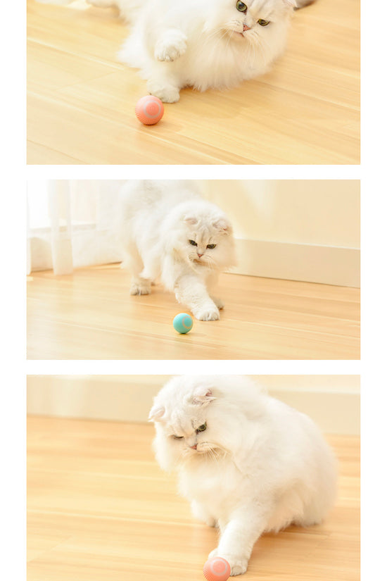 Cat Gravity Intelligent Rolling Ball Tease Toy Pet Automatic Rotating Ball