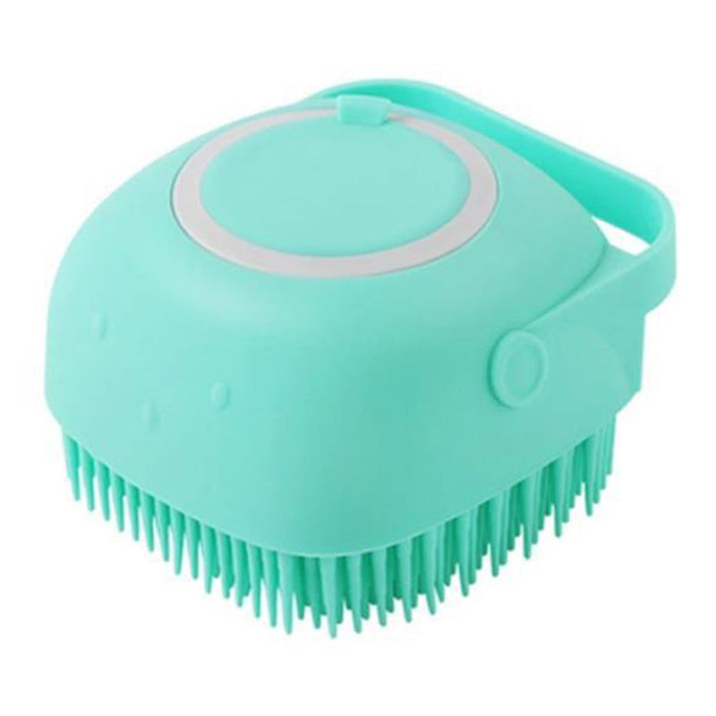 Ultra Soft Silicone Dog/Cat Bath Massage Gloves Pouring Shampoo