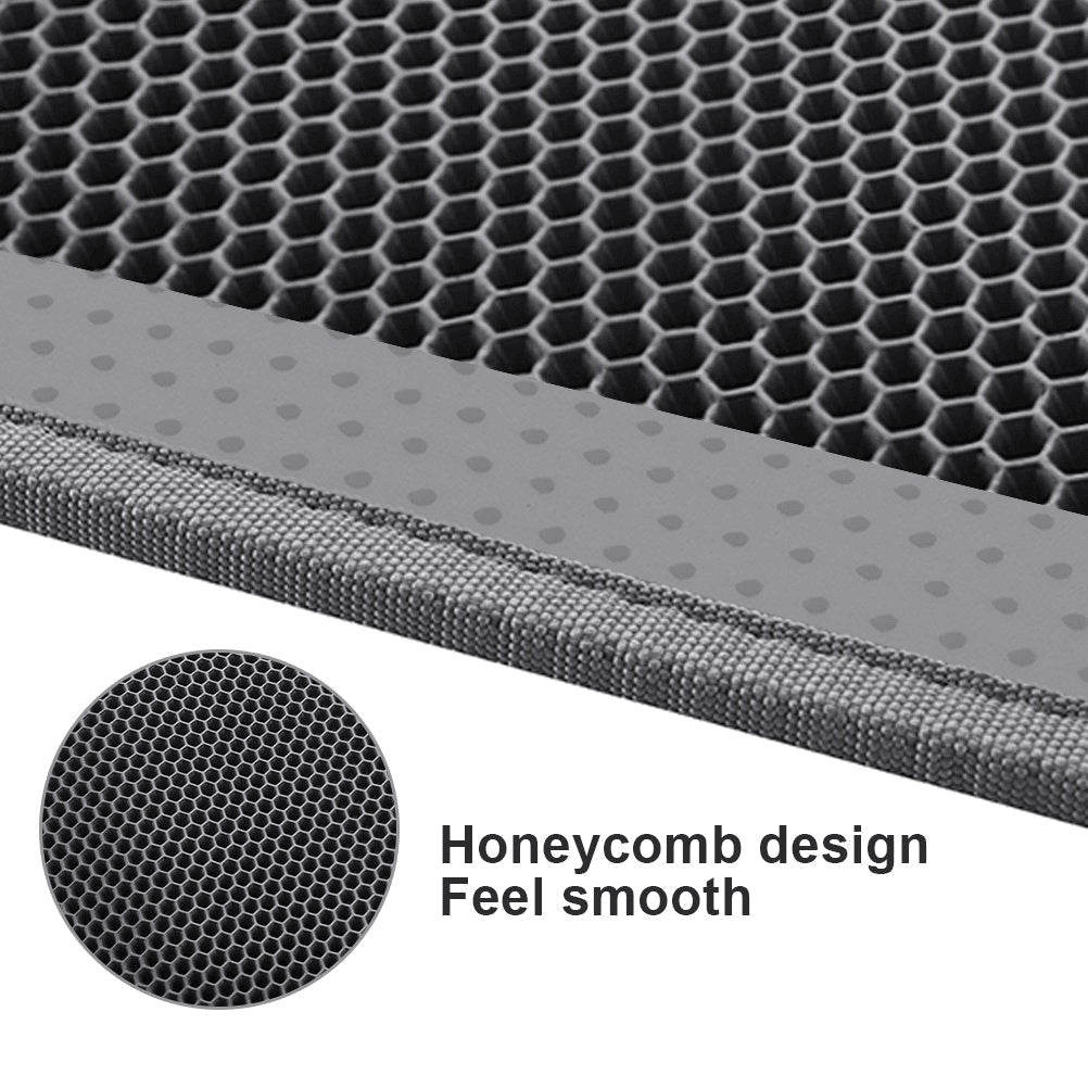 Cat Litter Mat Trapping Honeycomb Double Layer Waterproof Non-slip Sand Filter