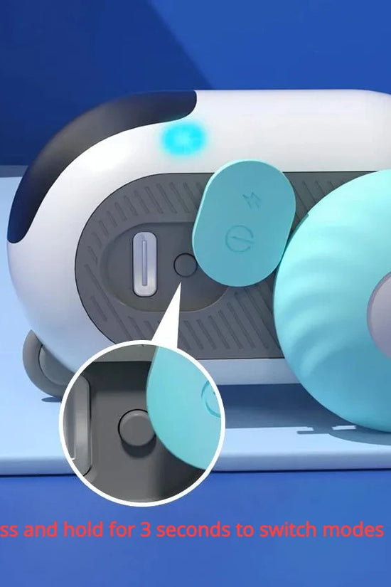 RC Interactive Cat Car Toy USB Charging Chasing Automatic Self-moving Smart Control Car